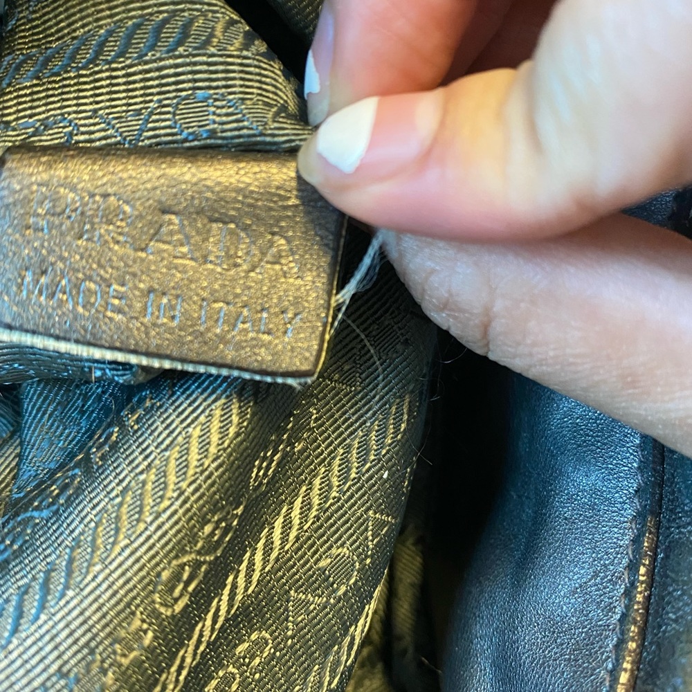 Authentic Large Prada Bag - image 7